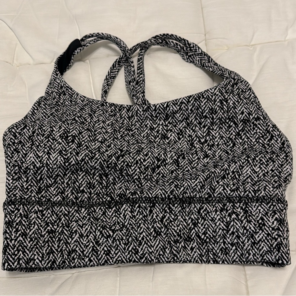 Lululemon size 4 energy longline bra